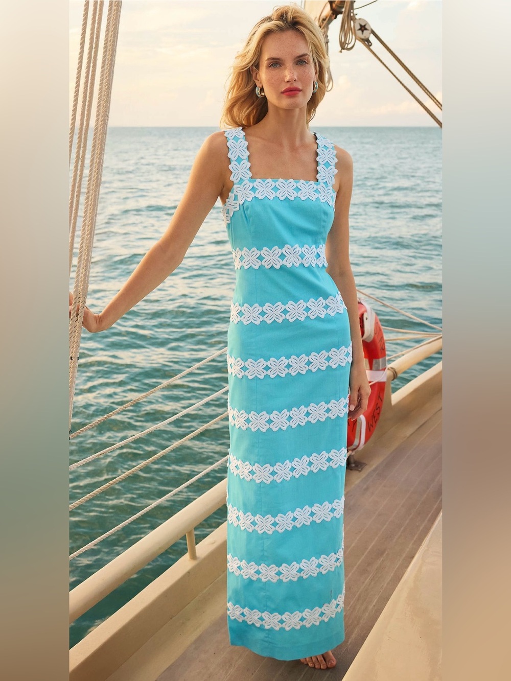 Lilly Pulitzer Davis Maxi Dress - Picture 1 of 7